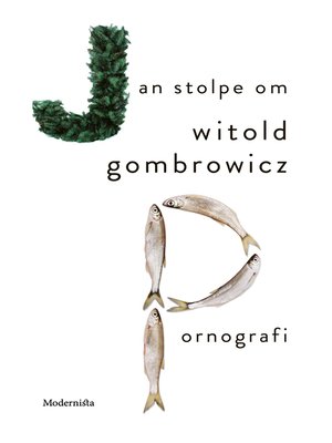 cover image of Om Pornografi av Witold Gombrowicz